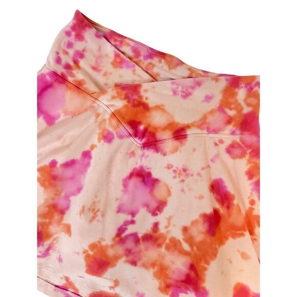Victoria's Secret Pink Cotton V CROSSOVER SKORT Small Tie dye - Picture 3 of 6